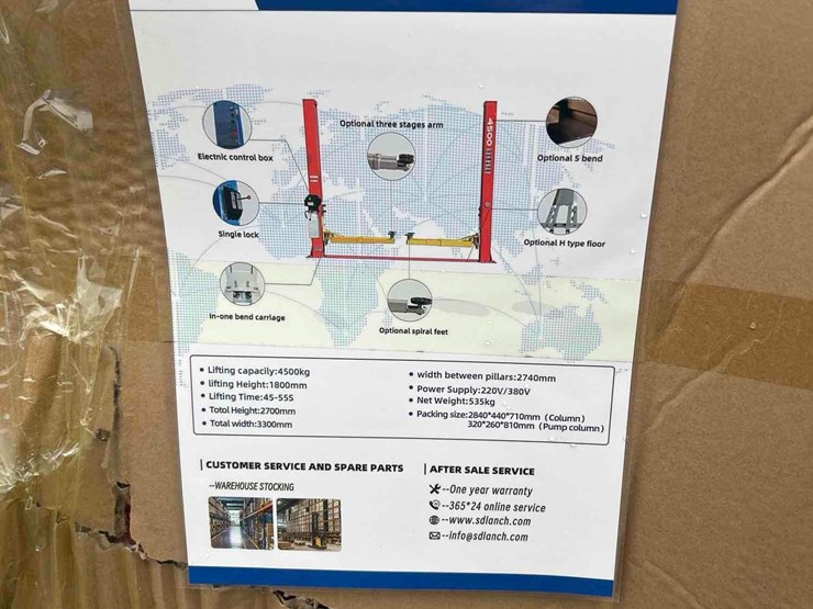 unused-irtpl-10,000lb-two-post-car-lift-image-5