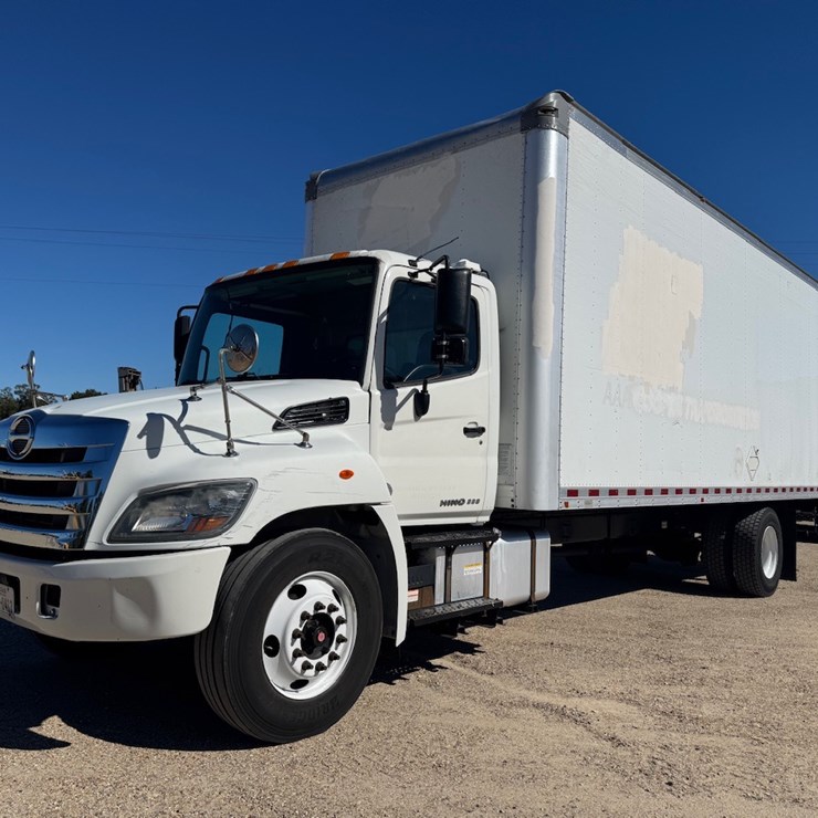 #265 • 2016 HINO 338V VAN BODY TRUCK