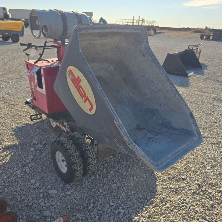 2016 Allen AR146 Concrete Buggy with Honda Propane Engine, Runs and works great, electric start, front duals