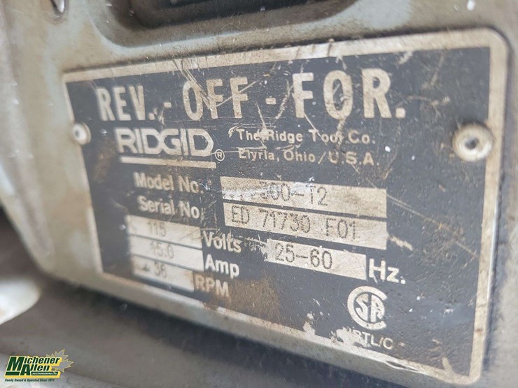 crate-with-power-dive-pipe-threading-machine-with-parts-image-5