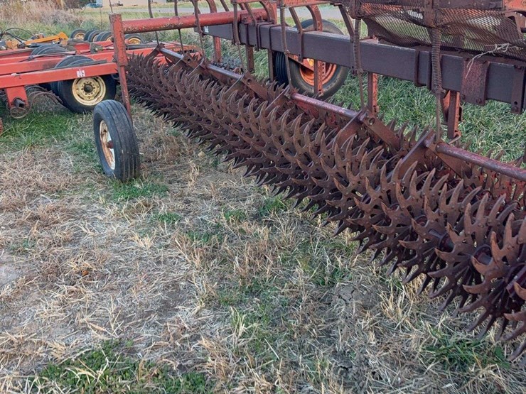 international-25ft-double-rotary-hoe-frame,-pull-type,-or-3pt.-image-4