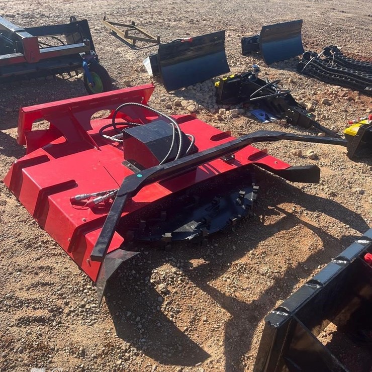 FUTURE SKID STEER ROTARY BRUSH CUTTER ATTACHMENT