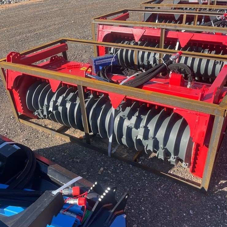 RAYTREE 72IN SKID STEER DRUM MULCHER
