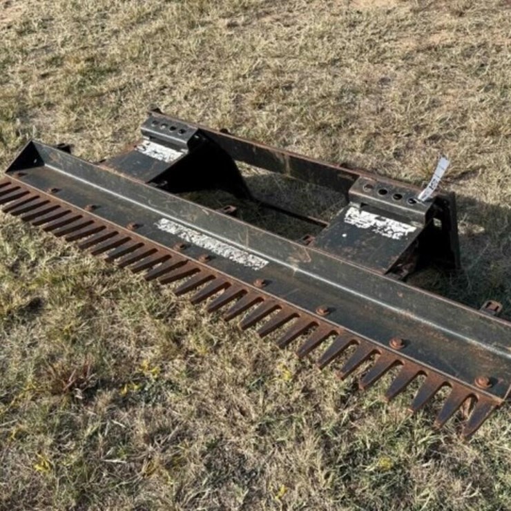 Loegering Skid steer Eliminator Rake