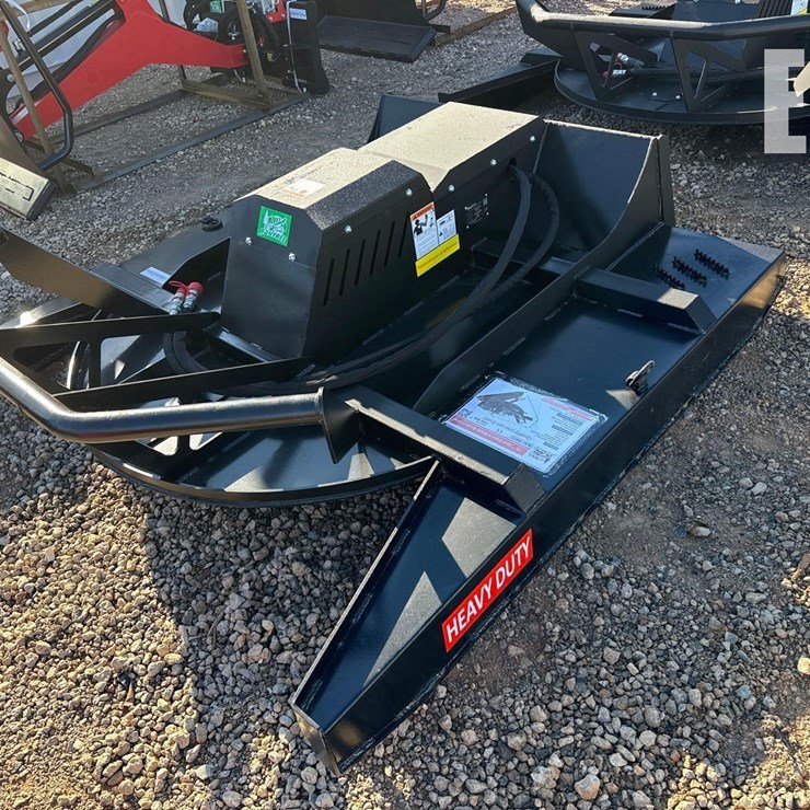 RAYTREE 72IN SKID STEER 4-BLADE BRUSH CUTTER