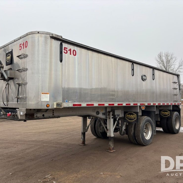 2017 MAC End Dump Trailer (GP12122, Unit 510)