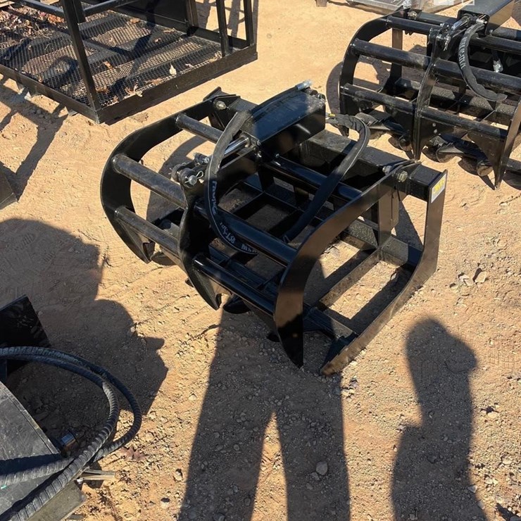 JMR MINI SKID STEER GRAPPLE BUCKET ATTACHMENT