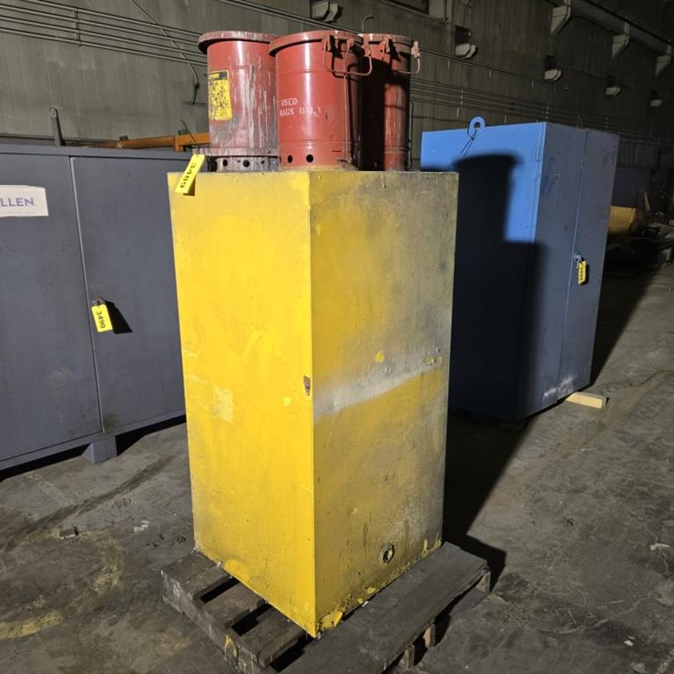 #3489 • Approx. 31"x31"x65" Flammable Cabinet