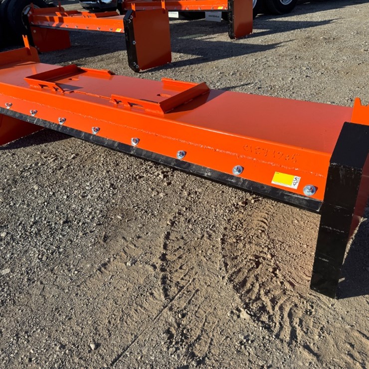 10' Skid Steer Snow Pusher / Pull Back