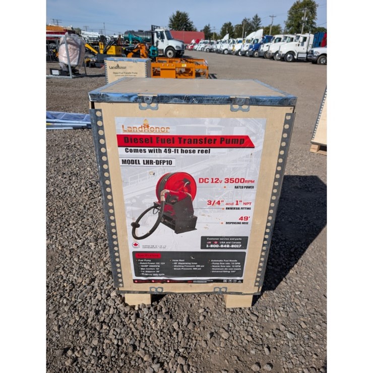 Landhonor Diesel Fuel Transfer Pump W/ 49' Hose