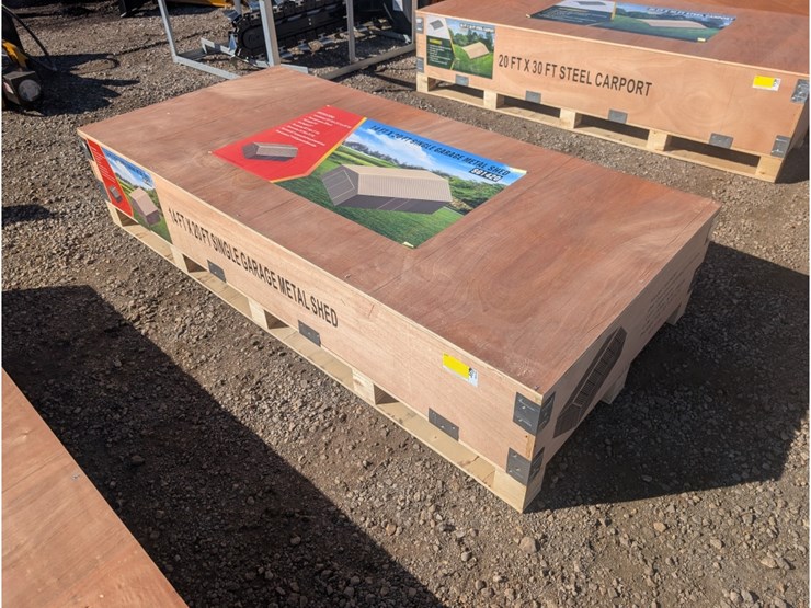 14'-x-20'-single-garage-metal-shed-image-4