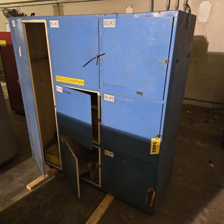 #3482 • Approx. 72"x26"x73" Cabinet