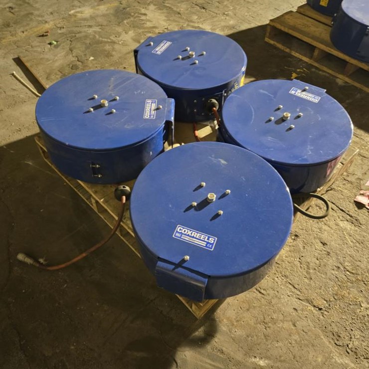 #3455 • (4) Coxreels EN-N-350 Hose Reels