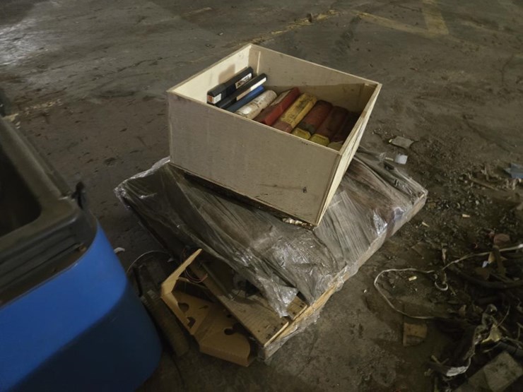 #3474-•-pallet-of-welding-rods,-lights,-and-more-image-3