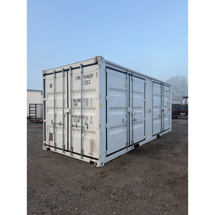 20' Shipping Container W/ 2 Side Doors