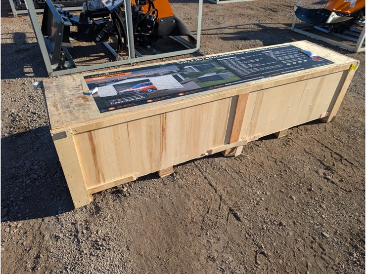 landhonor-11'x19'-metal-garage/shed-w/-double-image-2