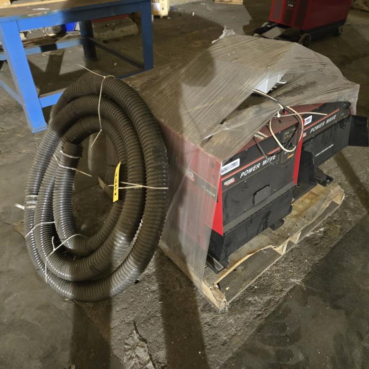 #3461 • (2) Lincoln Electric Power Wave 655 Welders