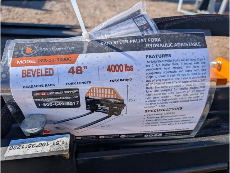 wolverine-skid-steer-48"-hydraulic-forks-image-6