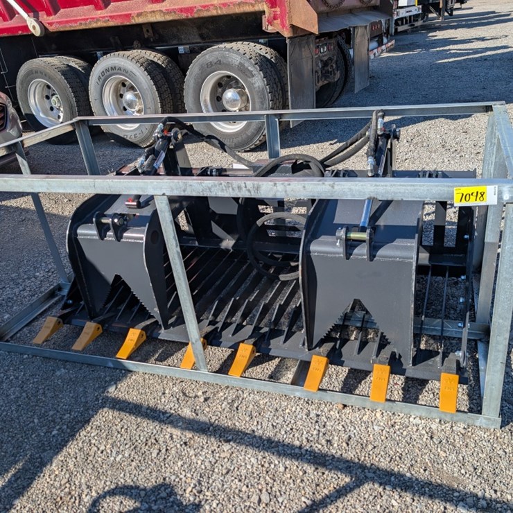 Landhonor Skid Steer Rock Grapple 72"