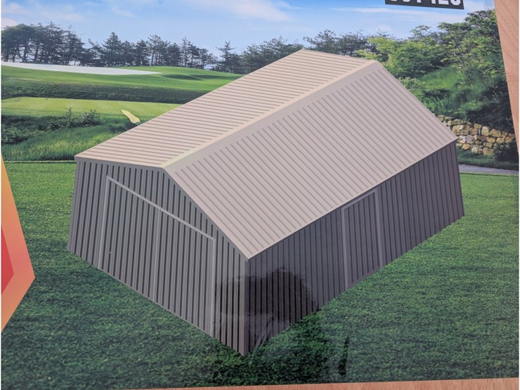 14'-x-20'-single-garage-metal-shed-image-6