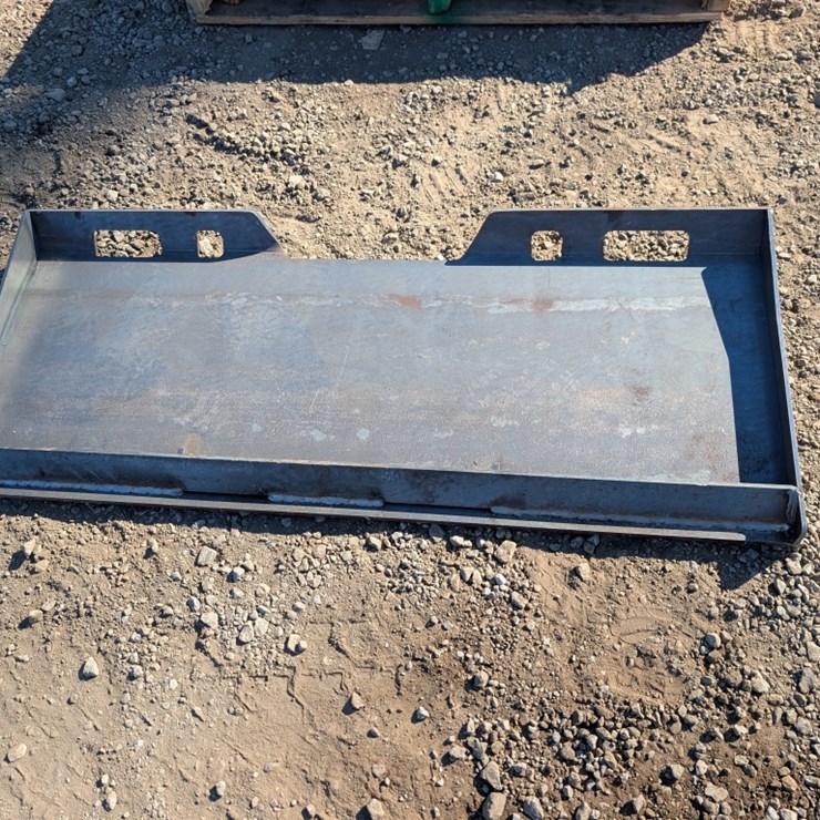 Skid Steer Blank Plate