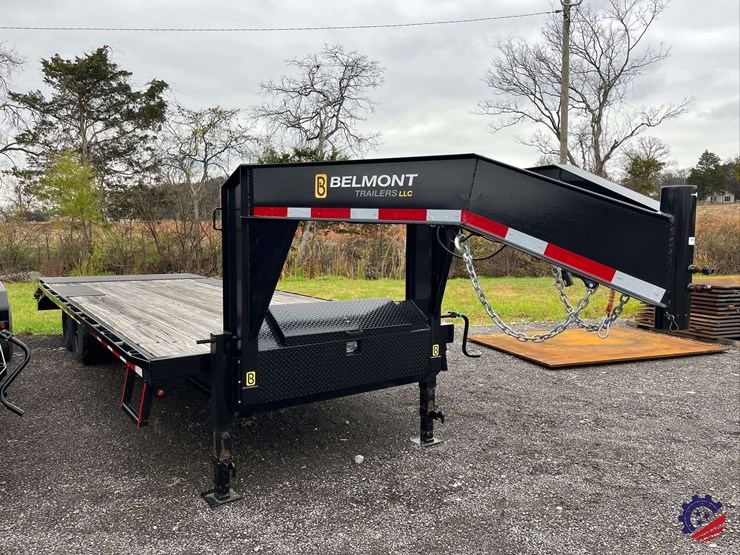 new-2024-belmont-t/a-24’-flatbed-gooseneck-trailer-image-4