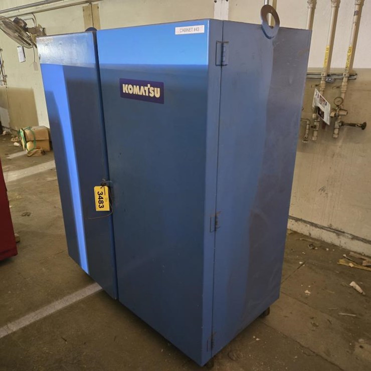 #3483 • Approx. 60"x31"x73" Rolling Cabinet