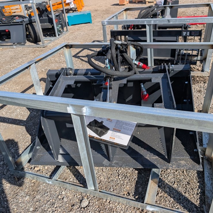 Landhonor Mini Skid Steer Grapple Bucket 44"