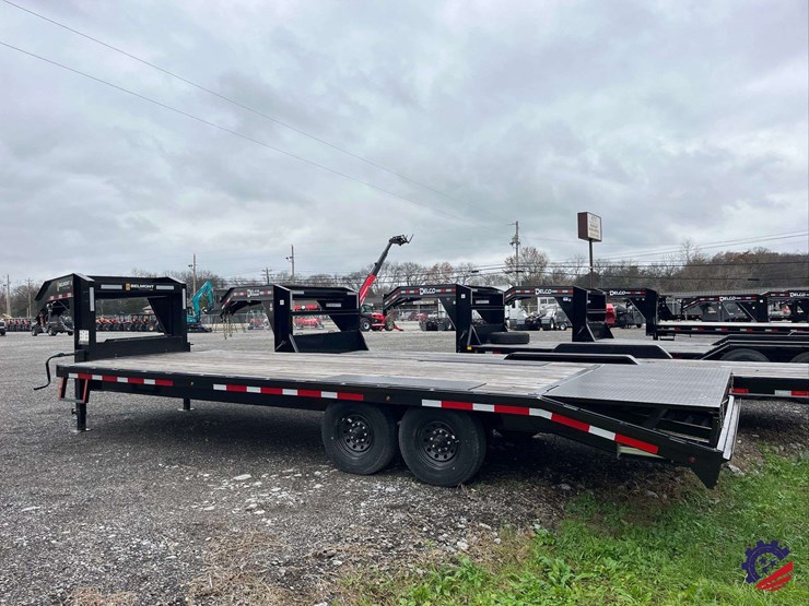 new-2024-belmont-t/a-24’-flatbed-gooseneck-trailer-image-2
