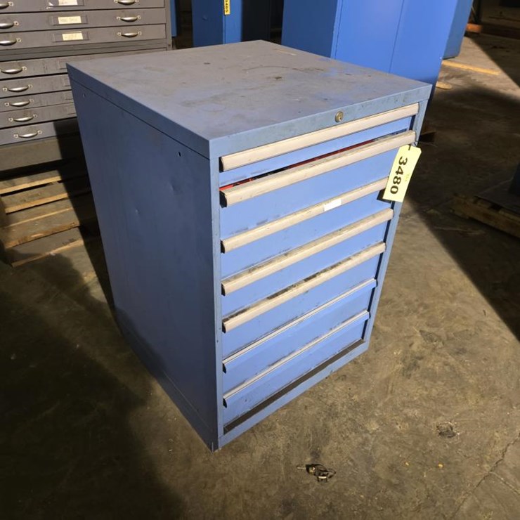 #3480 • Approx. 28"x28"x42" (7) Drawer Cabinet