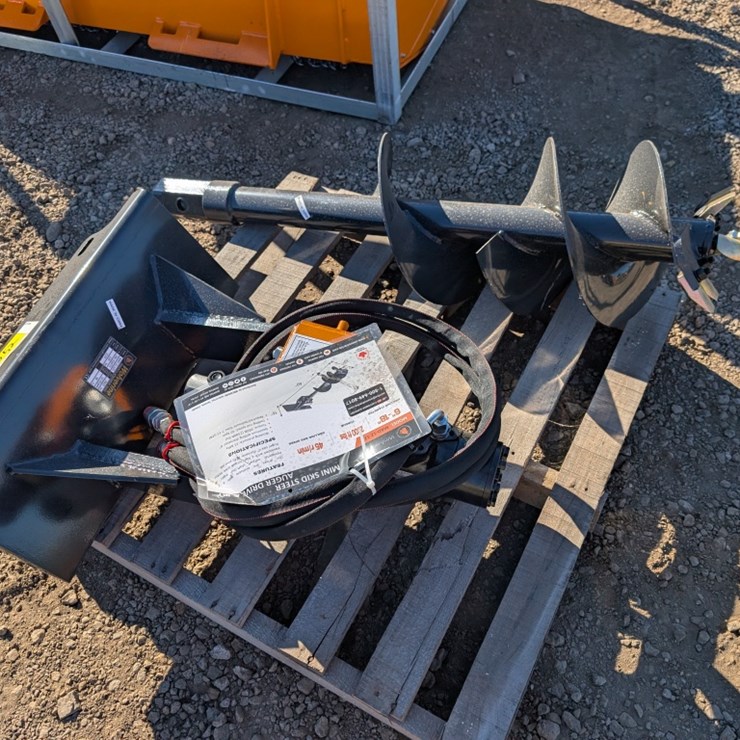 Wolverine Mini Skid Steer Auger Drive & 12" Bit