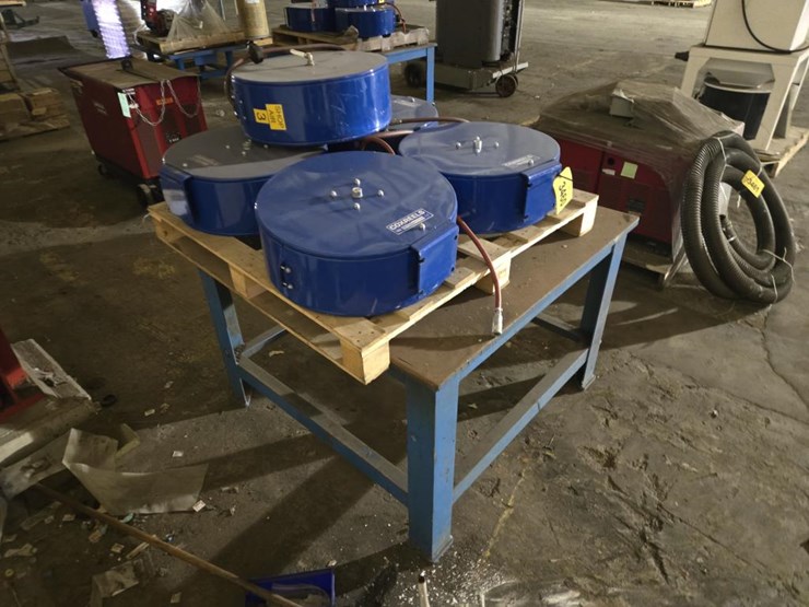 #3460-•-(5)-coxreels-en-n-350-hose-reels-w/-table-image-2