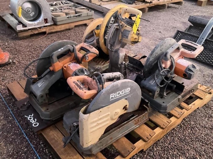 pallet-of-asst-chop-saws-image-2