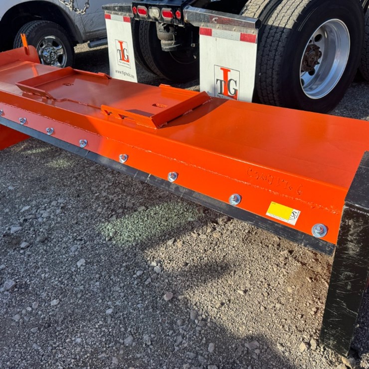 10' Skid Steer Snow Pusher w/ Steel Blades