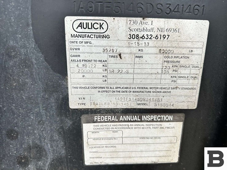 2013-aulick-516054-aultimate-belt-trailer---wapato,-wa-image-10