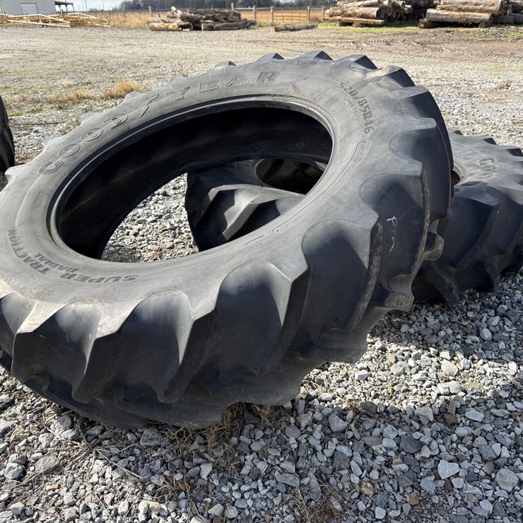 #9665 • Lot of (2) Goodyear 480/80R46 Tire Inv# 9655