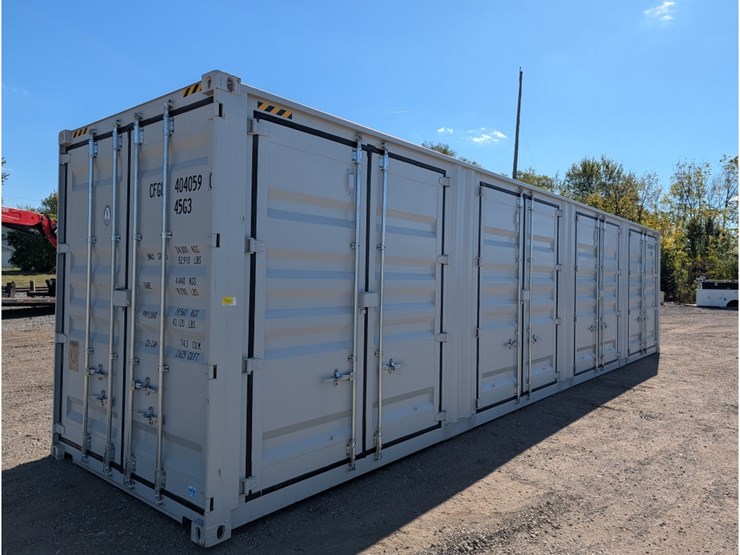 40'-high-side-1-trip-shipping-container-w/-4-side-doors-image-1