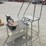 lot-of-metal-portable-4-step-ladder-w/guard-rail,-image-2