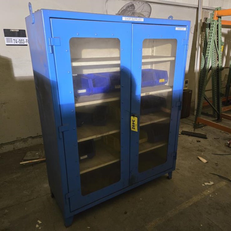 #3492 • Approx. 60"x24"x78" Cabinet