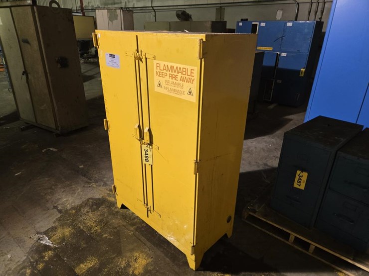 #3488-•-approx.-42"x20"x65"-flammable-cabinet-image-2