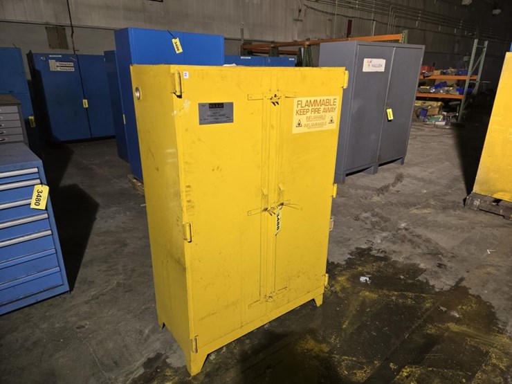 #3488-•-approx.-42"x20"x65"-flammable-cabinet-image-1