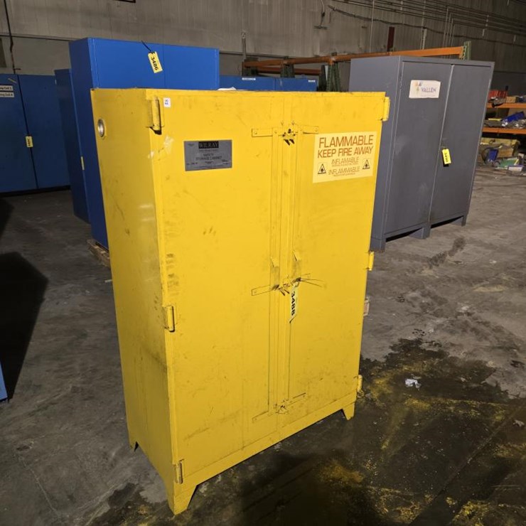 #3488 • Approx. 42"x20"x65" Flammable Cabinet