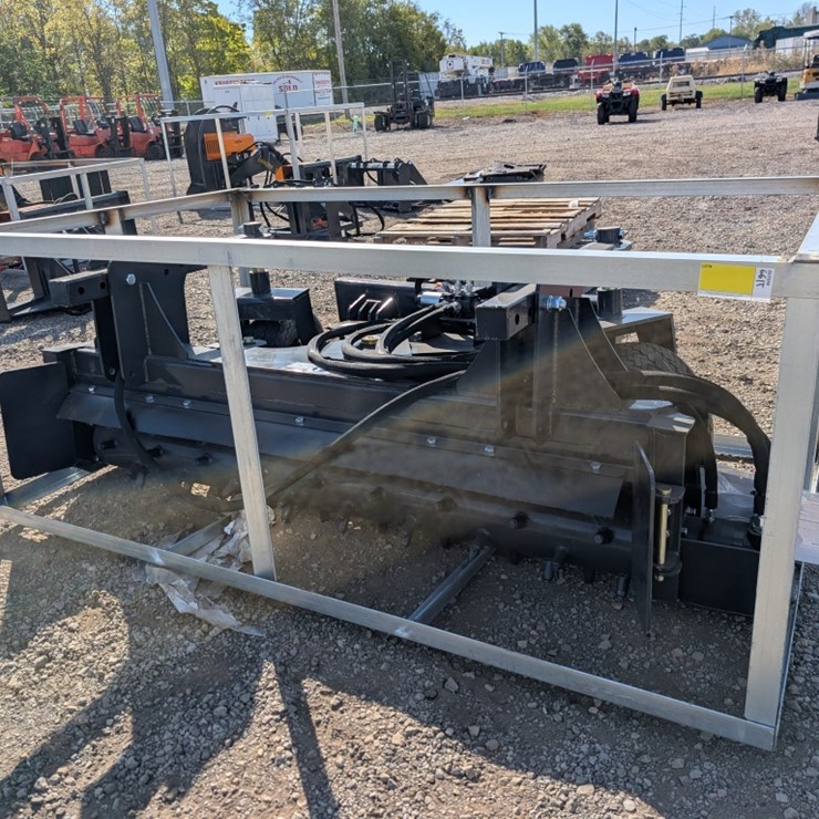 Landhonor Skid Steer Power Rake 72"