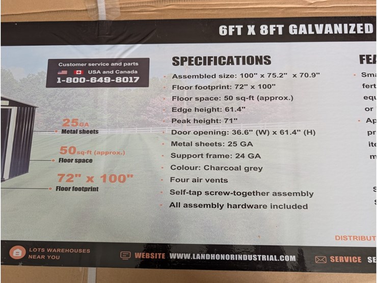 landhonor-6'x8'-galvanized-apex-roof-metal-shed-image-3