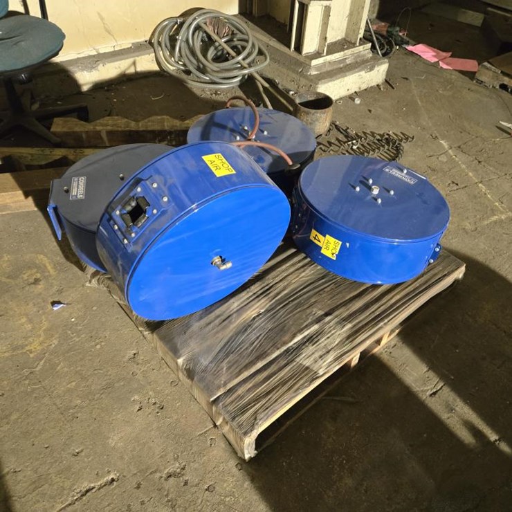#3454 • (4) Coxreels EN-N-350 Hose Reels
