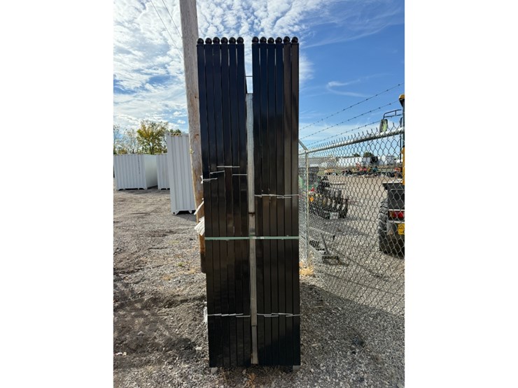 14'-bi-parting-wrought-iron-driveway-gate-,-2-7'-wide-panels,-2-7'-wide-panels-image-2