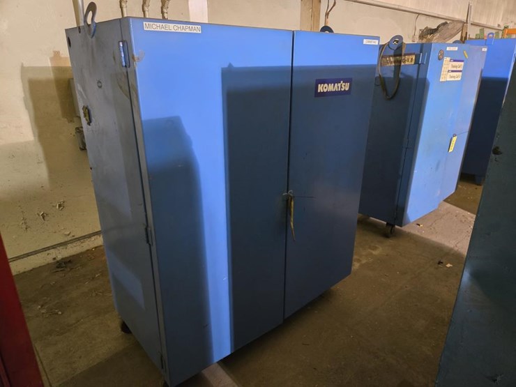 #3483-•-approx.-60"x31"x73"-rolling-cabinet-image-2