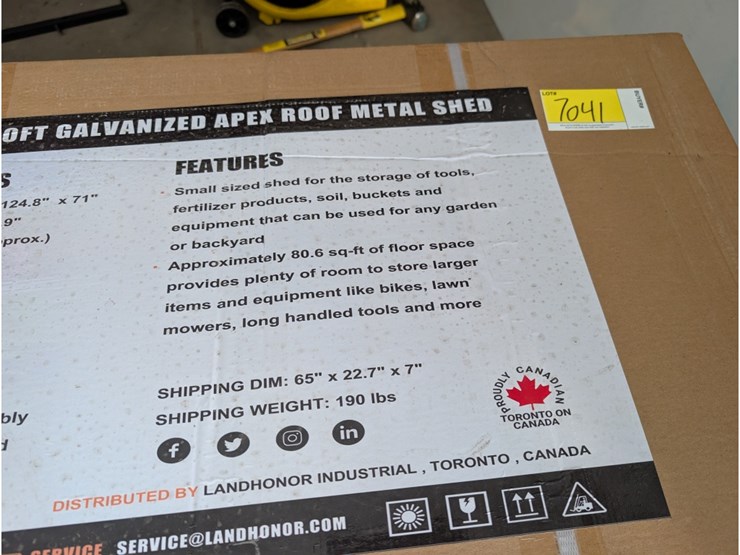 landhonor-8'x10'-galvanized-apex-roof-metal-shed-image-3