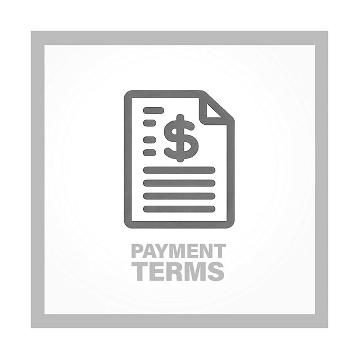 #2 • PAYMENT TERMS