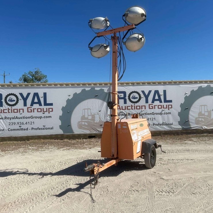 2002 Allmand Night-Lite Pro Towable Light Tower